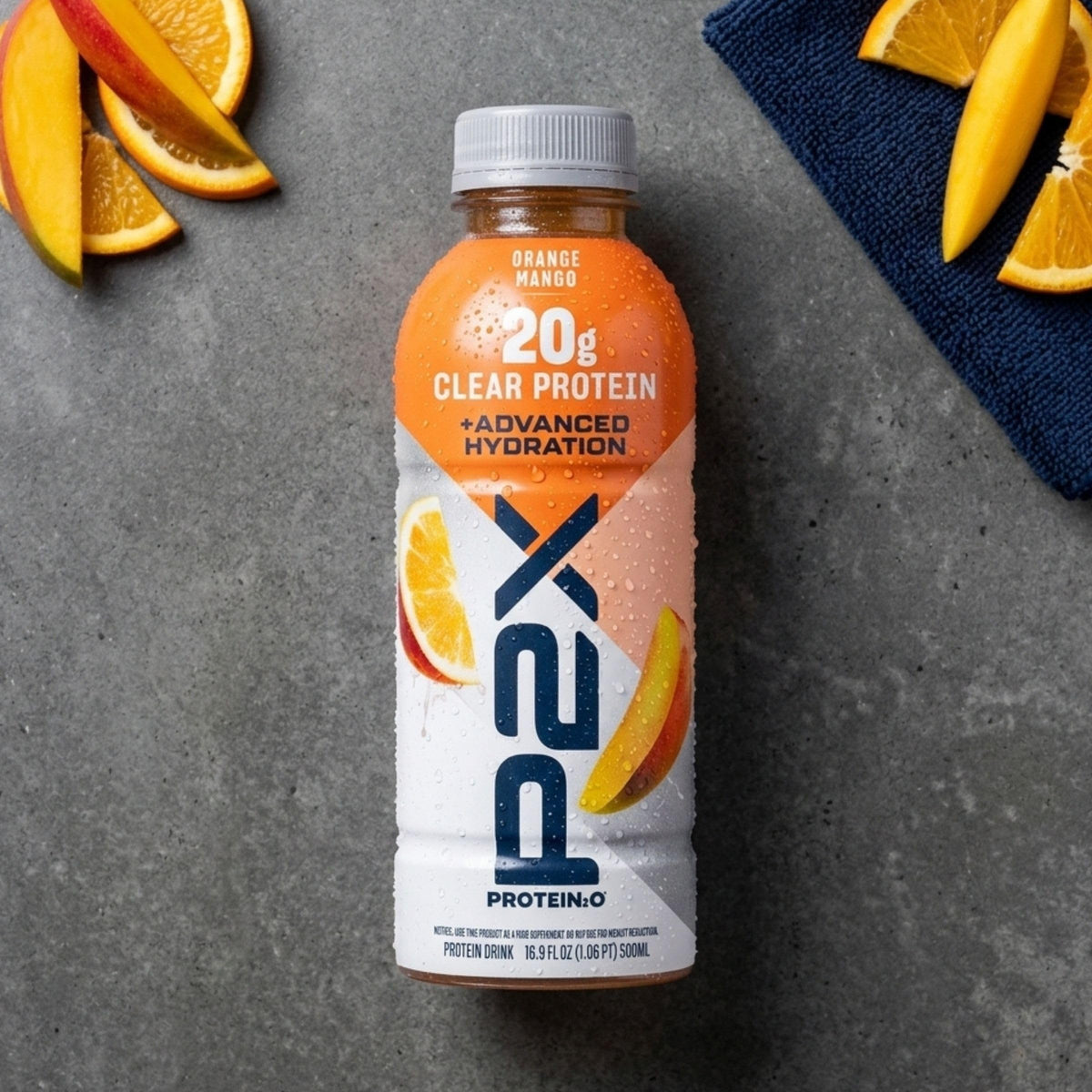 Protein2o P2X Advanced Hydration 20g Clear Protein Drink, 710mg of Electrolytes, 0g of Sugar - Post-Workout Recovery - 16.9 Fl Oz - 12 Count Strawberry Watermelon