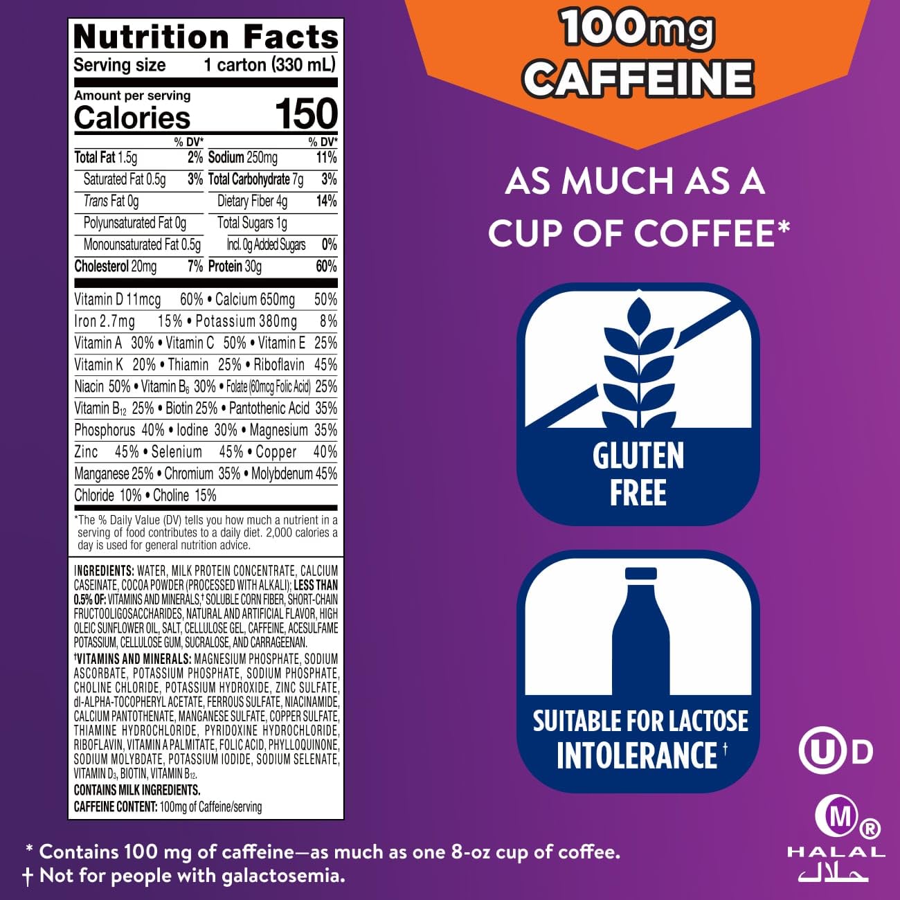 Ensure Max Protein Shake | Milk Chocolate | Ready to Drink | 30g Protein for Muscle Health | 1g Sugar, 4g Fiber | 11 fl oz, 12 Pack