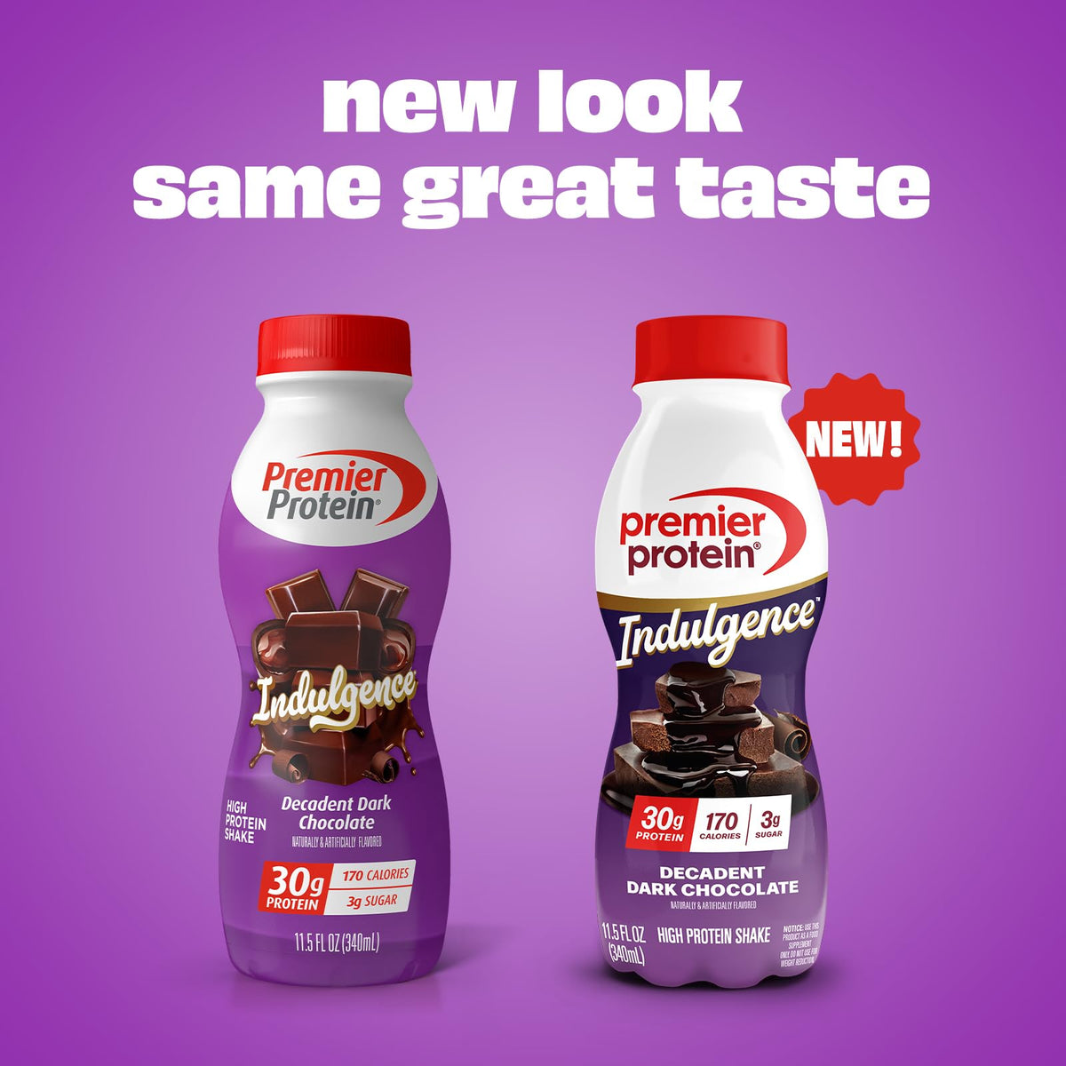 Premier Protein INDULGENCE 30g Shake, Salted Caramel Truffle, 12 Pack
