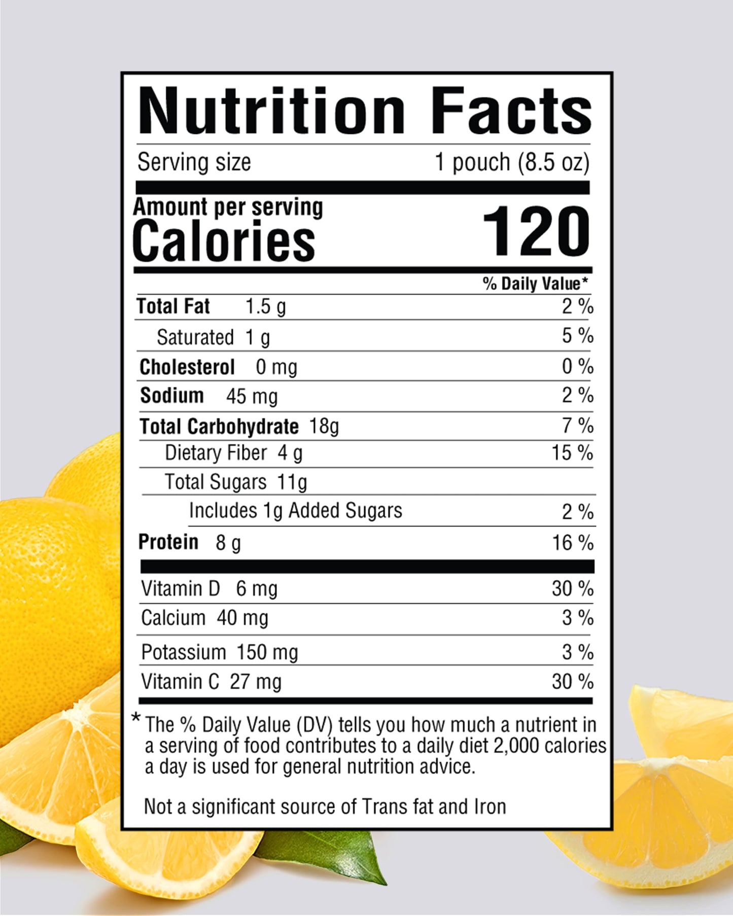 Gnubees Protein Smoothie, 6 Count – 8g Protein + 4g Fibersol | Ready-to-Drink Protein Shake For Adults with Real Fruits, Prebiotic, Non GMO, Lactose Free - Strawberry Wise, 8 fl oz