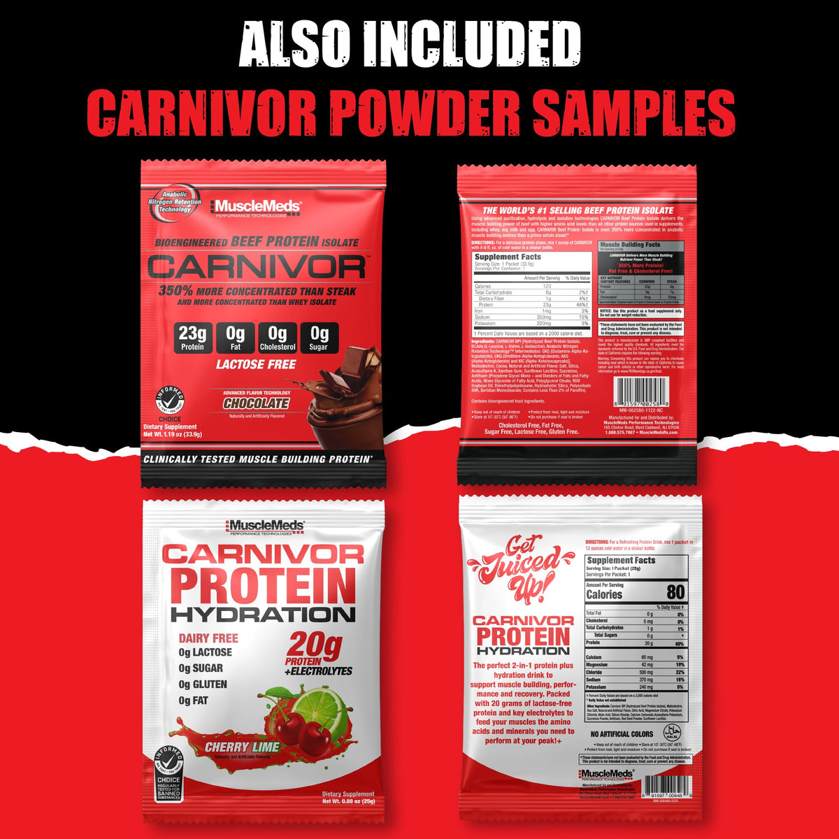 MuscleMeds Carnivor RTD, Ready to Drink Protein, Lactose Free, Sugar Free, 40g Isolate Protein, Muscle Building, Recovery, Chocolate, 16.9 Fl Oz (Pack of 12)