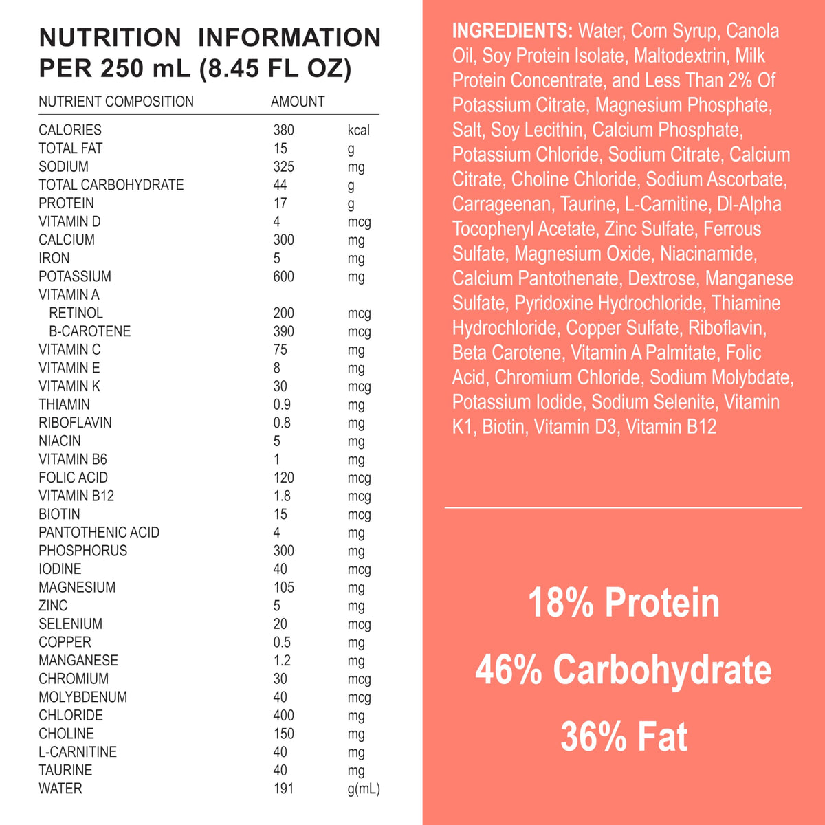 Nutren 2.0 Complete Nutrition Tube Feeding Formula, 8.45 Fl Oz, 24pk